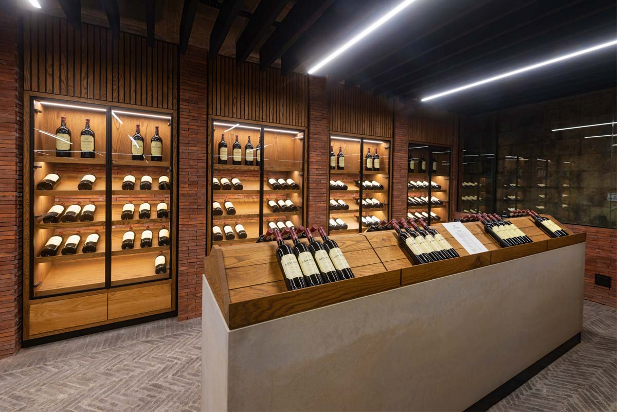 Kanonkop wines ready for tasting