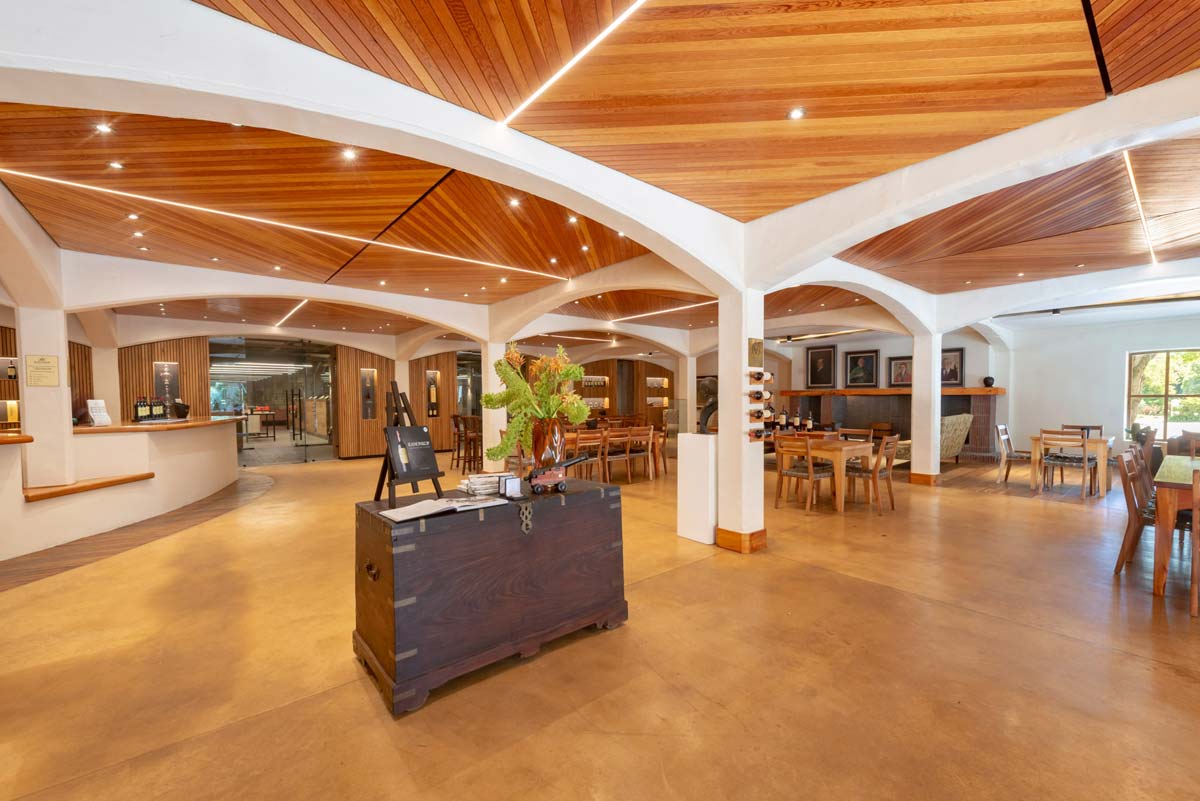 Wine tasting at Kanonkop