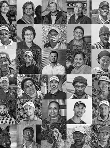 The people of Kanonkop